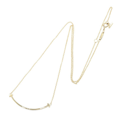 Tスマイル スモール ネックレス ネックレス K18YG イエローゴールド ティファニー アクセサリー TIFFANY & Co.