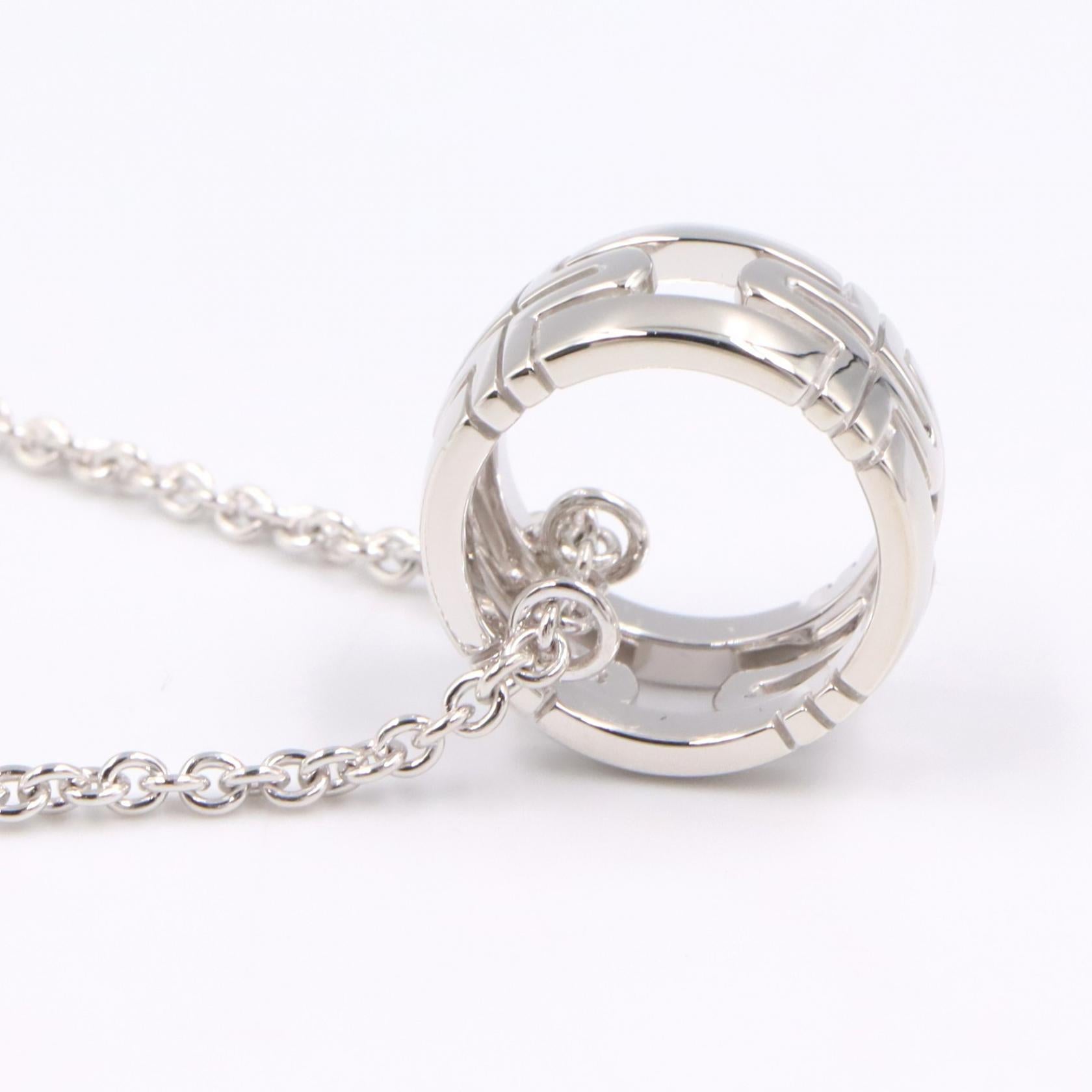 パレンテシ ネックレス ネックレス K18WG ホワイトゴールド ブルガリ アクセサリー BVLGARI
