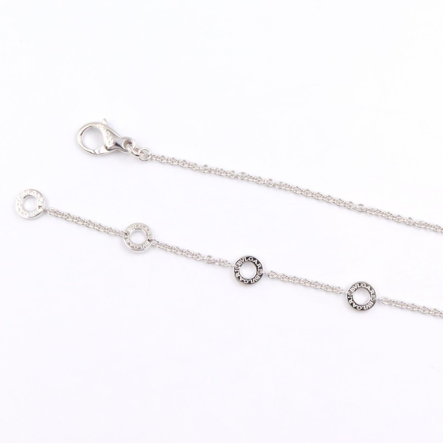 パレンテシ ネックレス ネックレス K18WG ホワイトゴールド ブルガリ アクセサリー BVLGARI