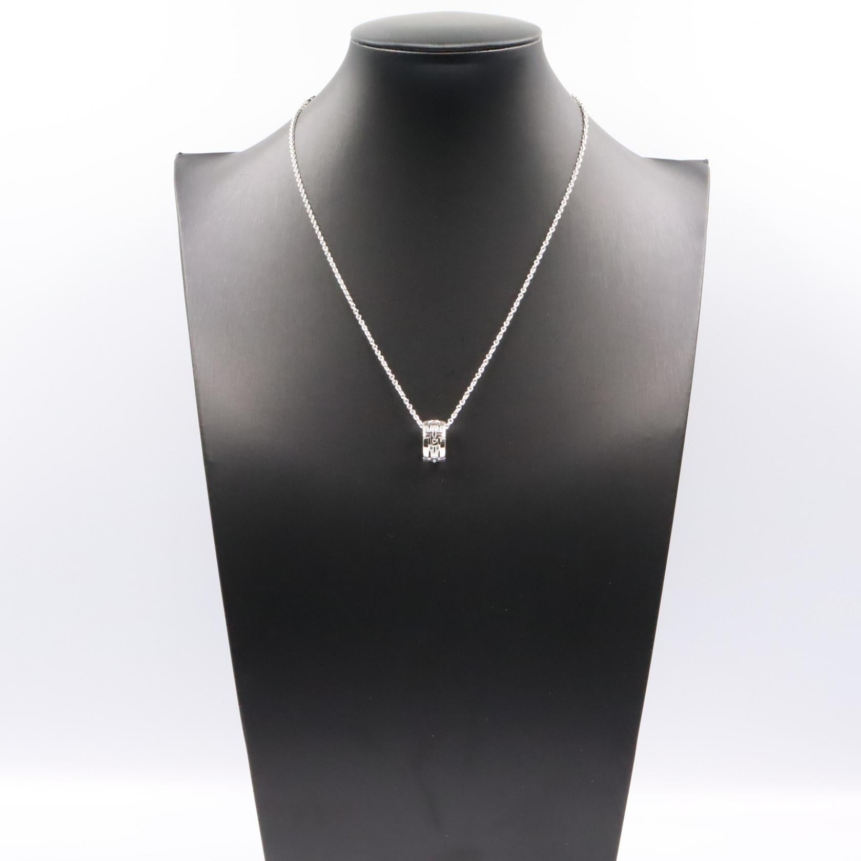 パレンテシ ネックレス ネックレス K18WG ホワイトゴールド ブルガリ アクセサリー BVLGARI