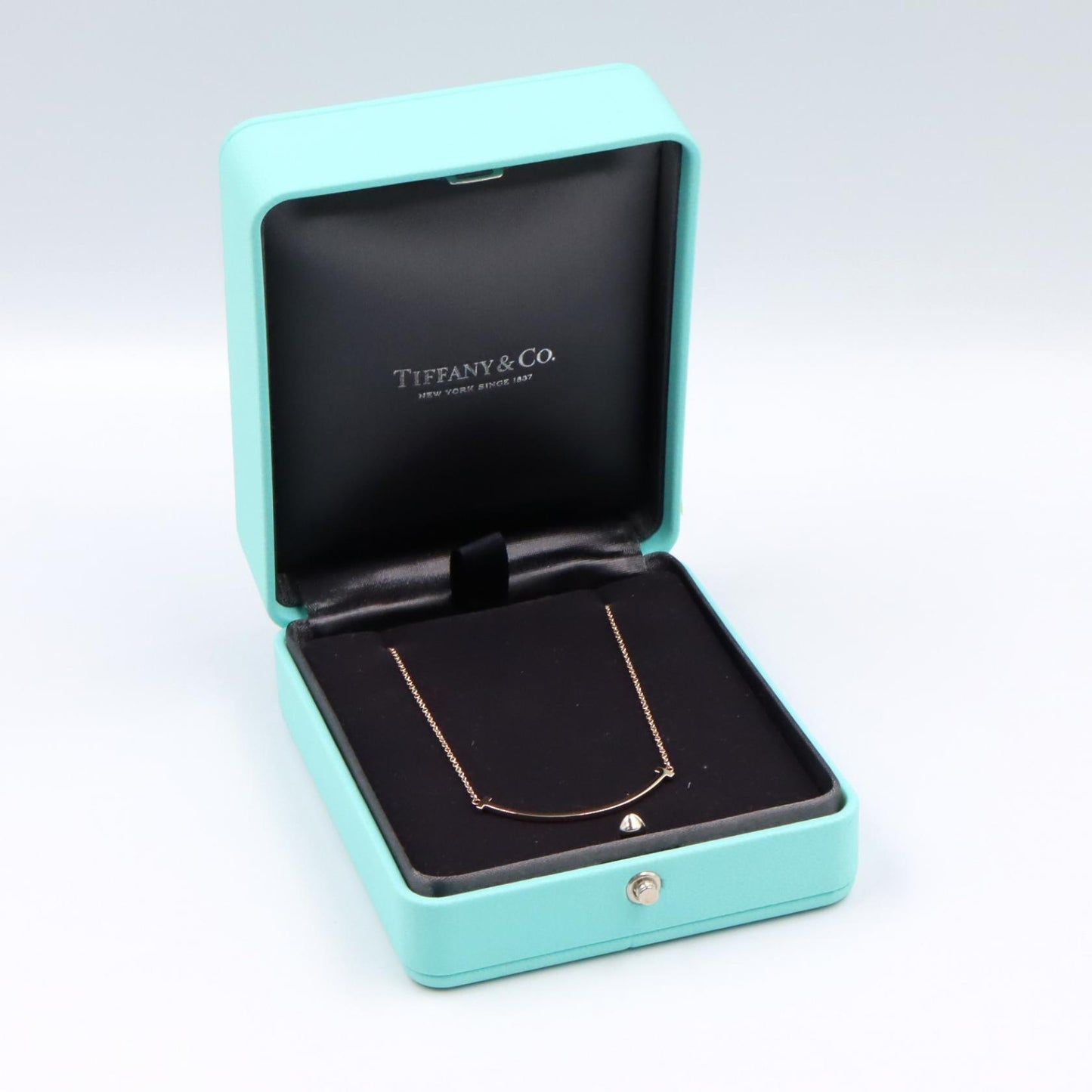 Tスマイル スモール ネックレス ネックレス K18PG ピンクゴールド ティファニー アクセサリー TIFFANY & Co.