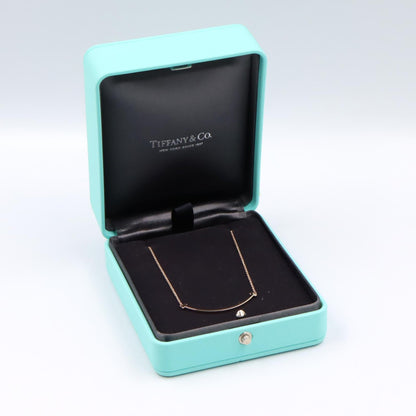 Tスマイル スモール ネックレス ネックレス K18PG ピンクゴールド ティファニー アクセサリー TIFFANY & Co.
