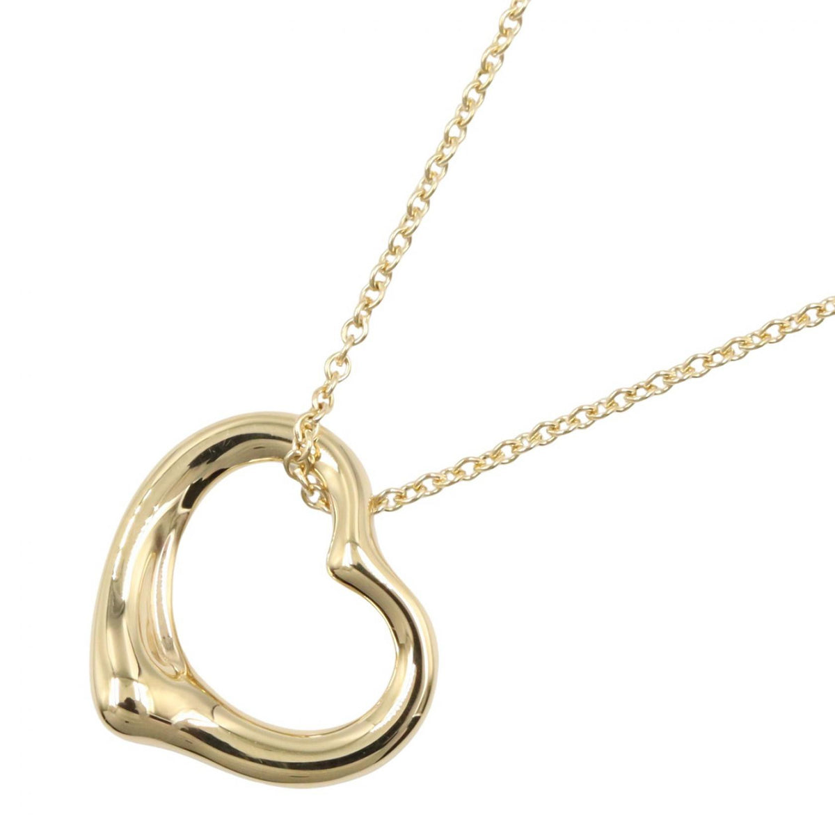 オープンハート ネックレス ネックレス K18YG イエローゴールド ティファニー アクセサリー TIFFANY & Co.