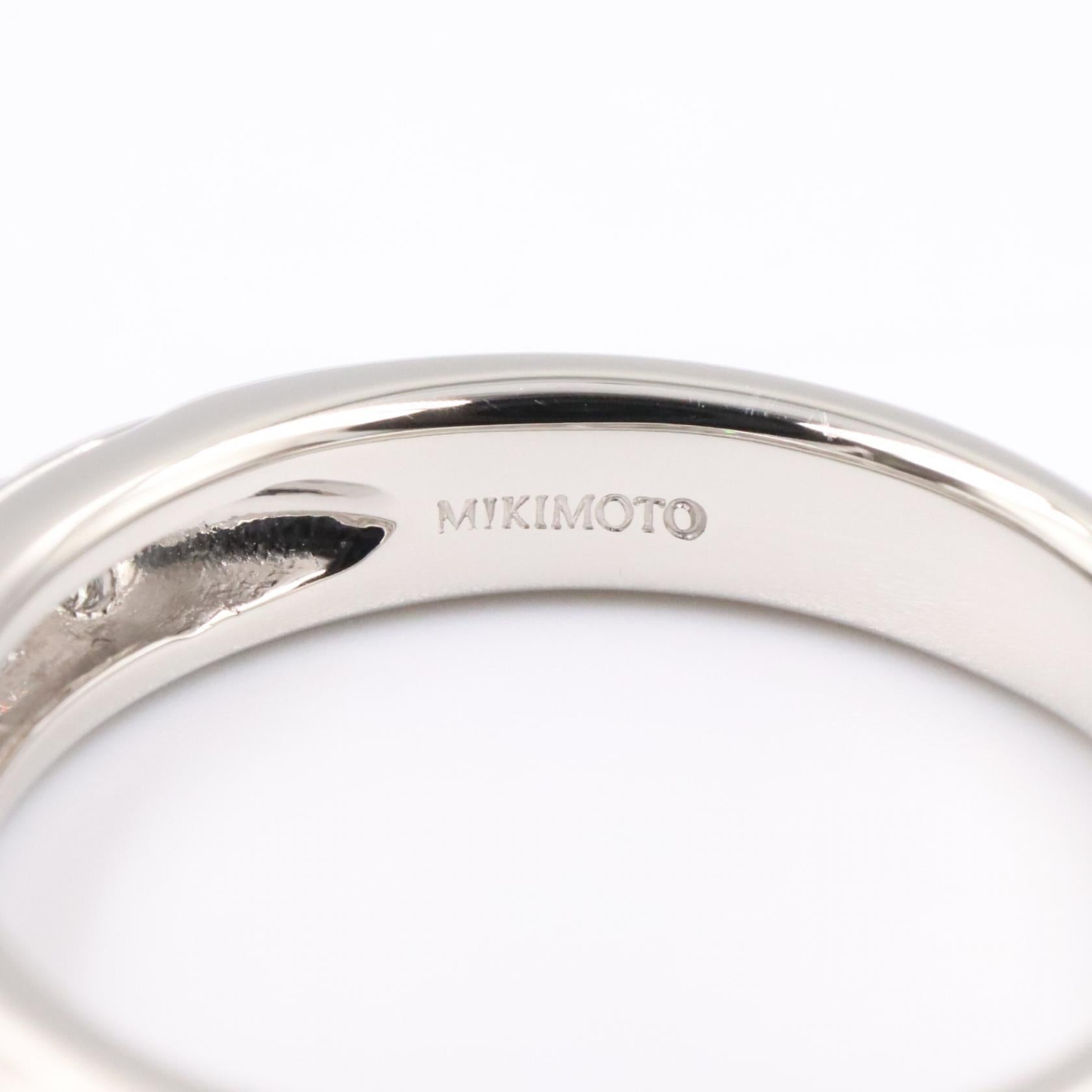 ダイヤモンド リング リング 指輪 PT950 ダイヤモンド プラチナ クリア ミキモト アクセサリー MIKIMOTO