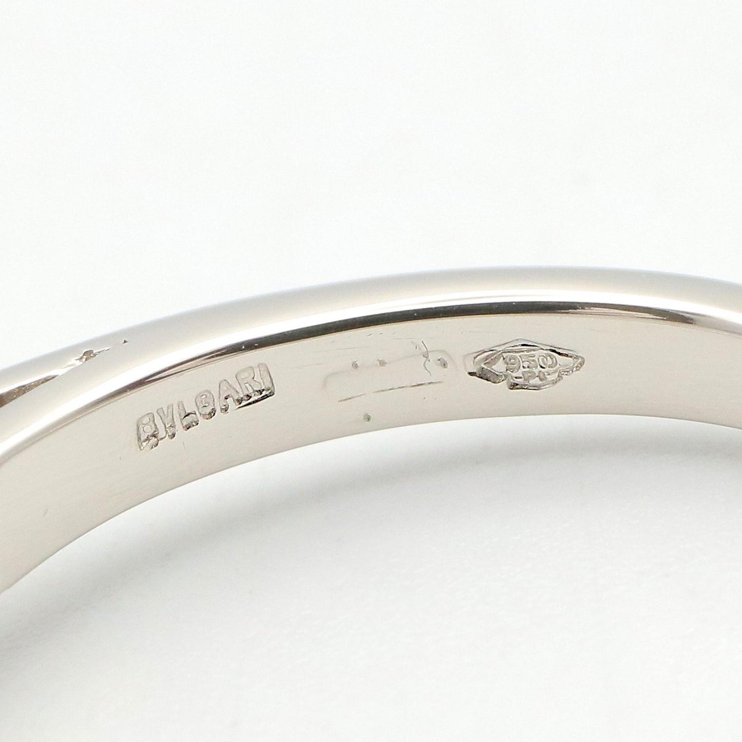 グリフ ソリテール ダイヤ リング リング 指輪 PT950 ダイヤモンド クリア プラチナ ブルガリ アクセサリー BVLGARI