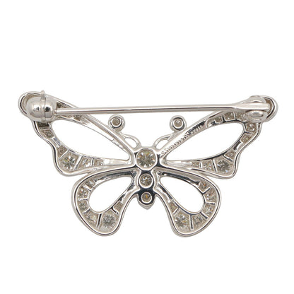 バタフライ ブローチ ダイヤ ブローチ PT950 ダイヤモンド クリア プラチナ ティファニー アクセサリー TIFFANY & Co.