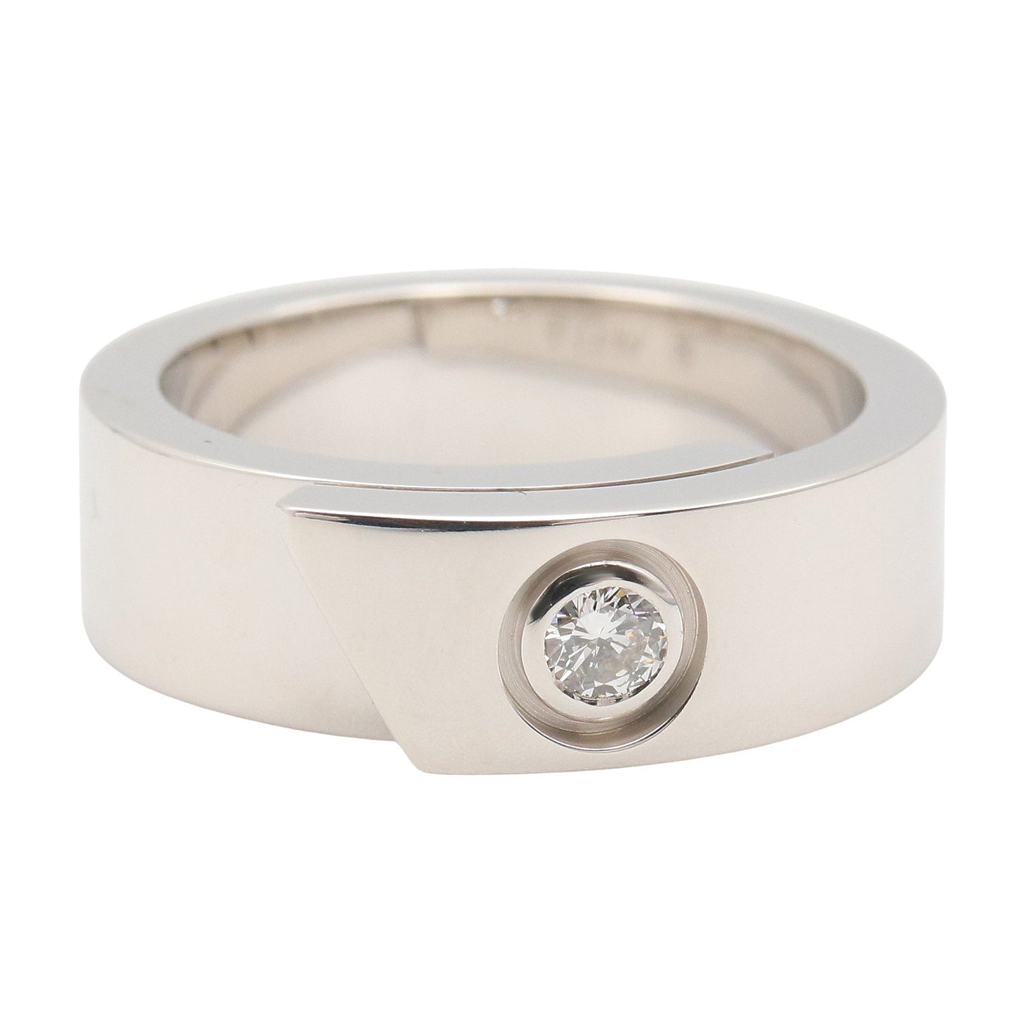 アニバーサリー 1PD リング リング 指輪 K18WG ダイヤモンド クリア ホワイトゴールド カルティエ アクセサリー Cartier