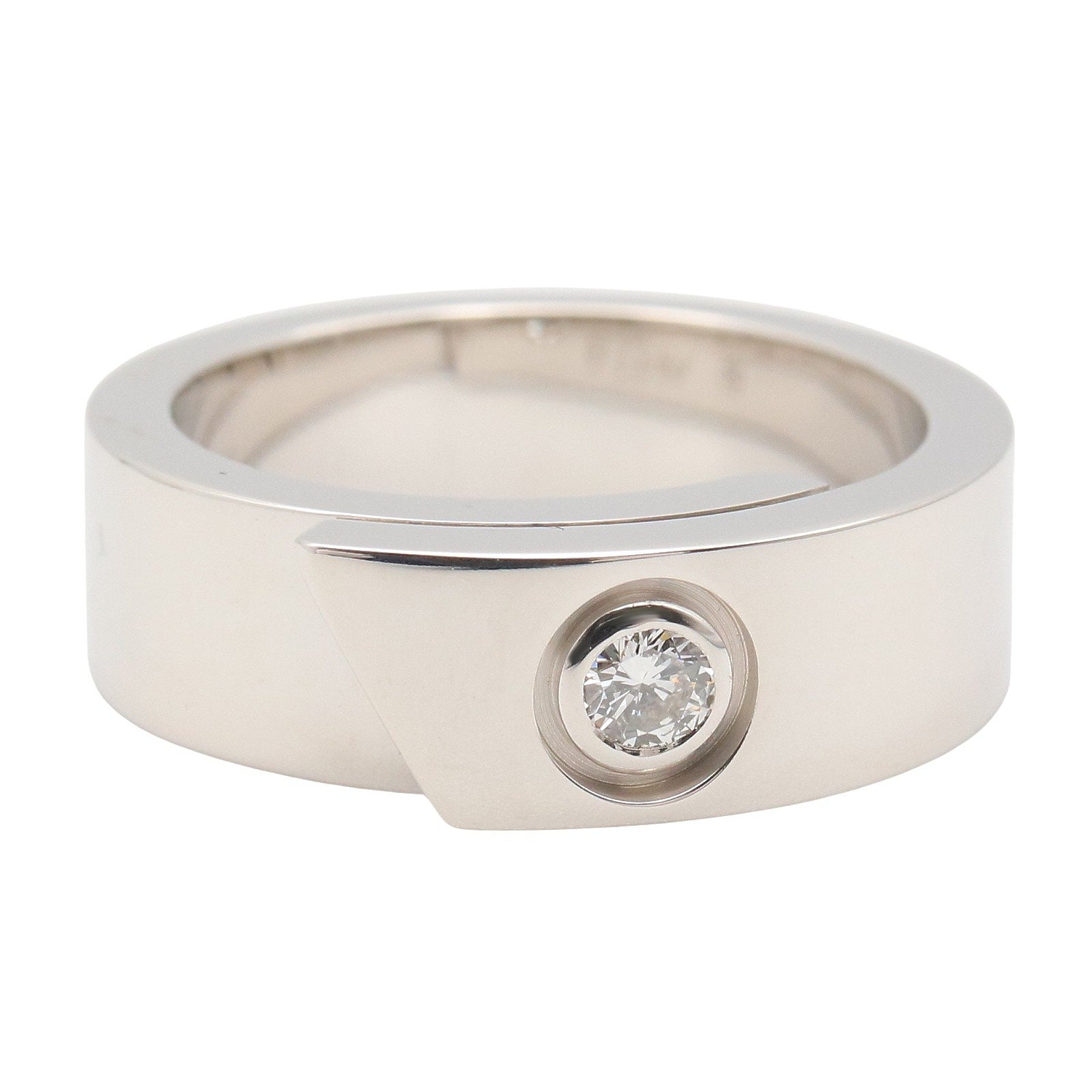アニバーサリー 1PD リング リング 指輪 K18WG ダイヤモンド クリア ホワイトゴールド カルティエ アクセサリー Cartier