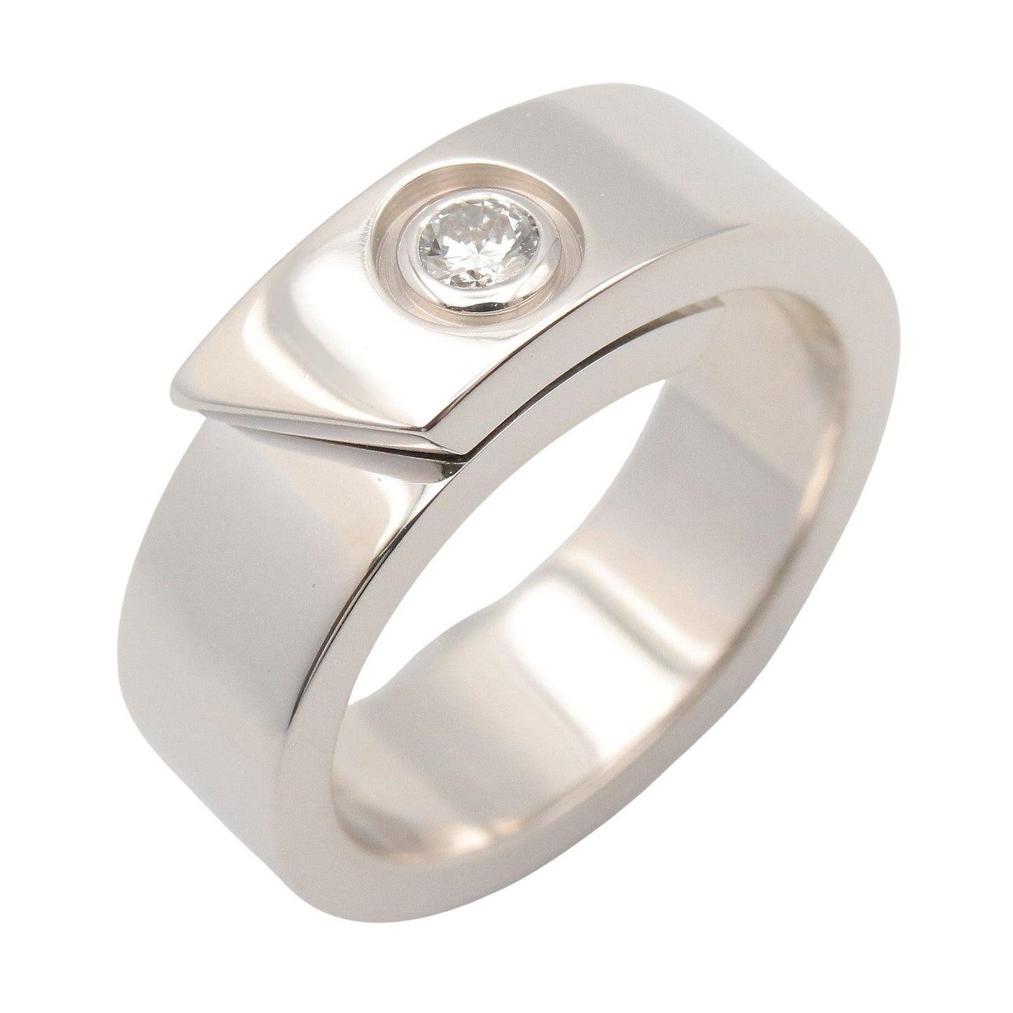 アニバーサリー 1PD リング リング 指輪 K18WG ダイヤモンド クリア ホワイトゴールド カルティエ アクセサリー Cartier