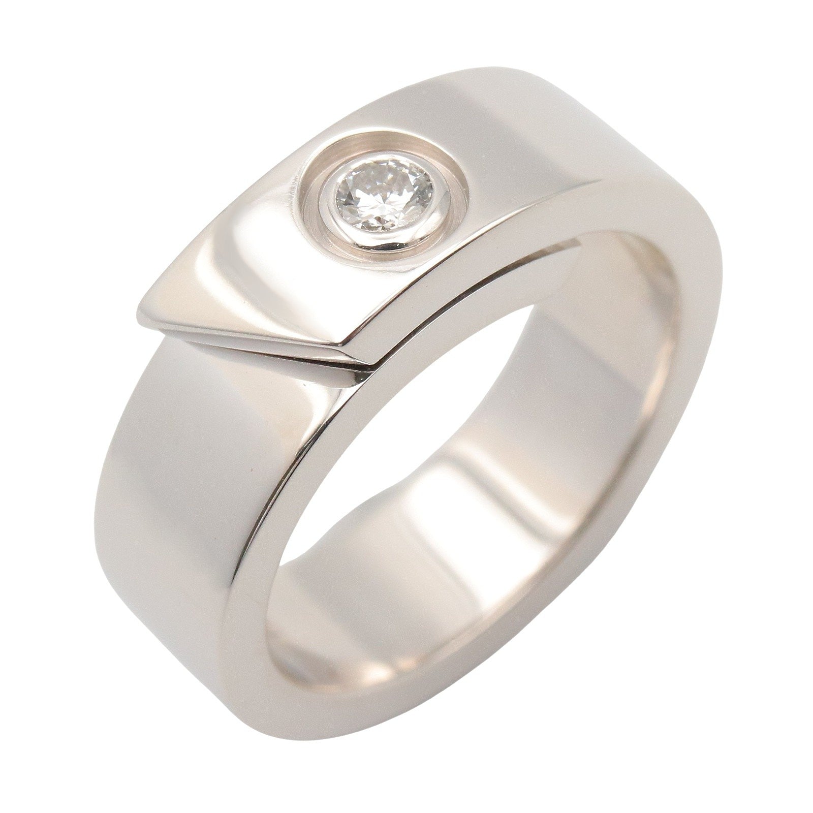 アニバーサリー 1PD リング リング 指輪 K18WG ダイヤモンド クリア ホワイトゴールド カルティエ アクセサリー Cartier
