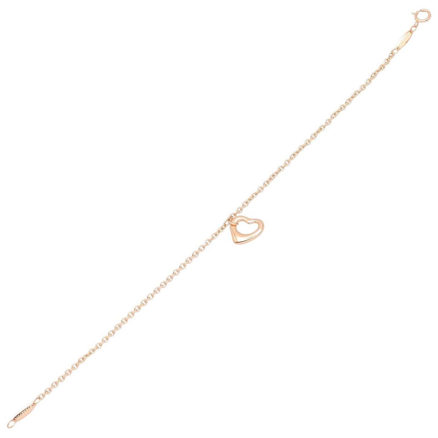 オープンハート ブレスレット ブレスレット K18PG ゴールド ピンクゴールド ティファニー アクセサリー TIFFANY & Co.