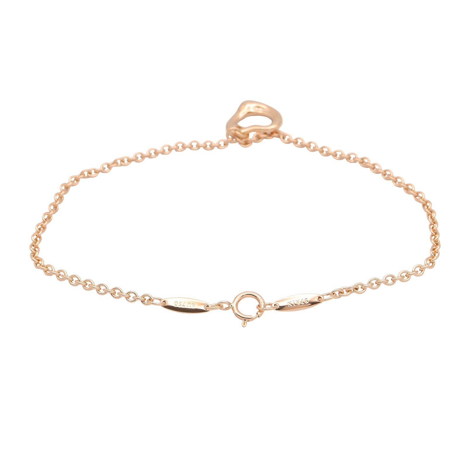 オープンハート ブレスレット ブレスレット K18PG ゴールド ピンクゴールド ティファニー アクセサリー TIFFANY & Co.