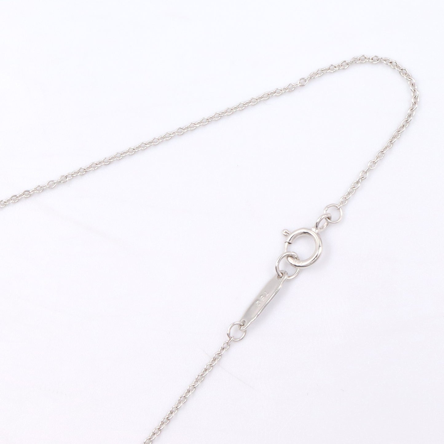 クロス 1PD ネックレス ネックレス K18WG ダイヤモンド ホワイトゴールド クリア ティファニー アクセサリー TIFFANY & Co.