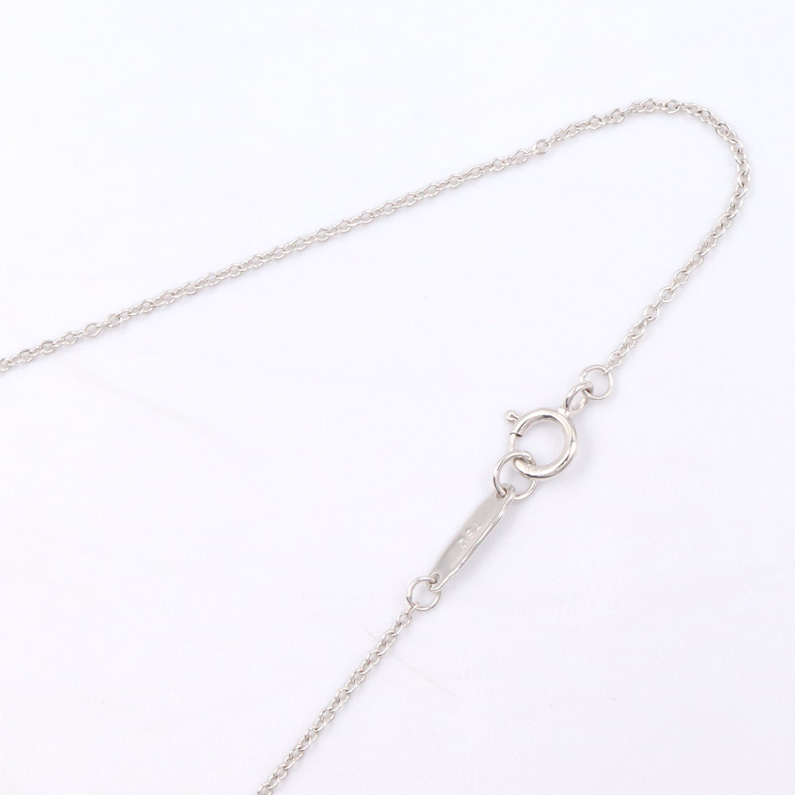 クロス 1PD ネックレス ネックレス K18WG ダイヤモンド ホワイトゴールド クリア ティファニー アクセサリー TIFFANY & Co.