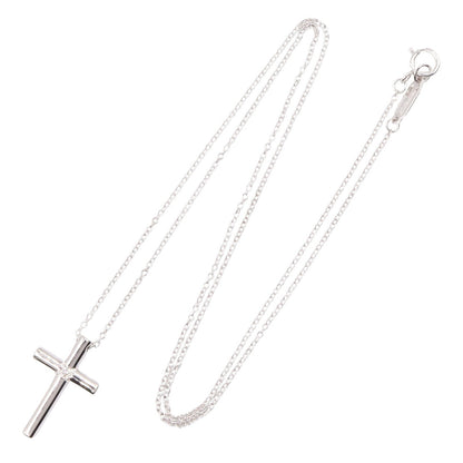 クロス 1PD ネックレス ネックレス K18WG ダイヤモンド ホワイトゴールド クリア ティファニー アクセサリー TIFFANY & Co.