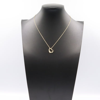 オープンハート ネックレス 5PD ネックレス K18YG ダイヤモンド イエローゴールド クリア ティファニー アクセサリー TIFFANY & Co.