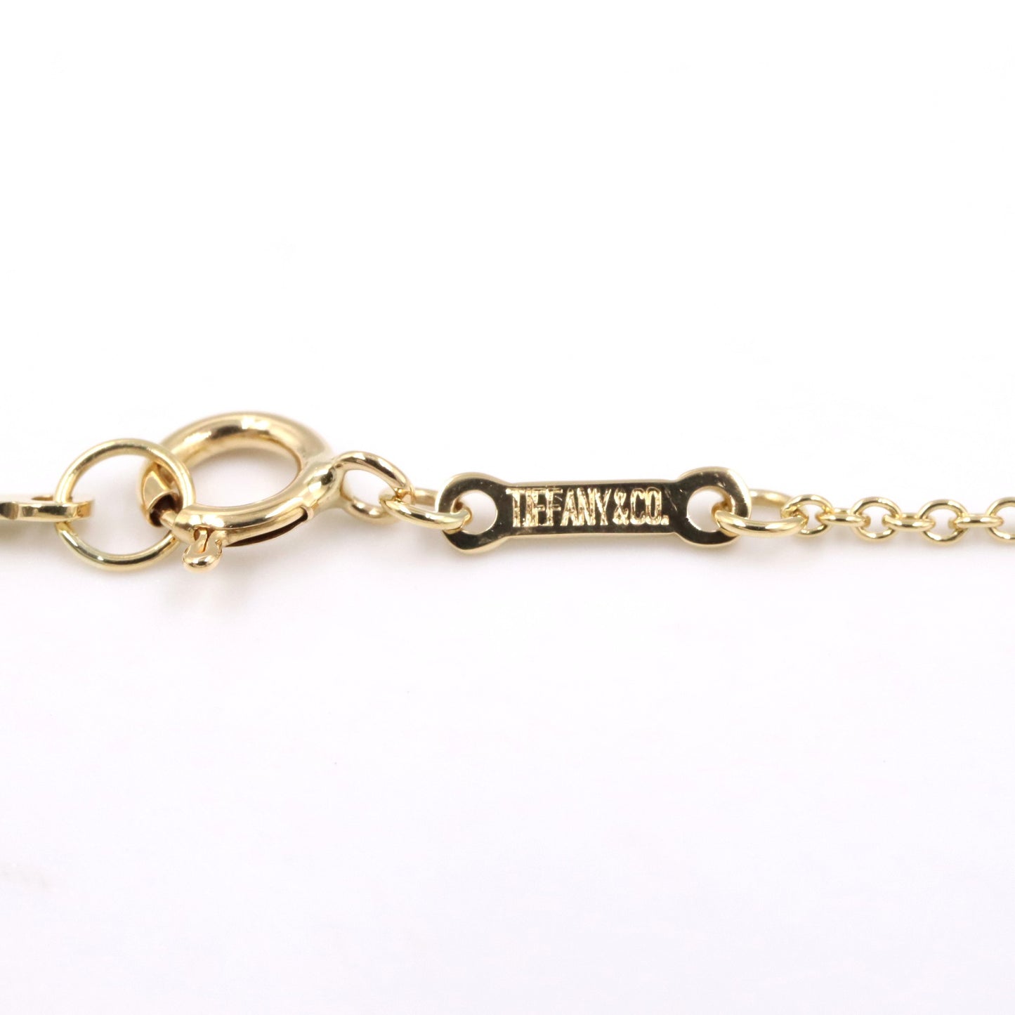 オープンハート ネックレス 5PD ネックレス K18YG ダイヤモンド イエローゴールド クリア ティファニー アクセサリー TIFFANY & Co.