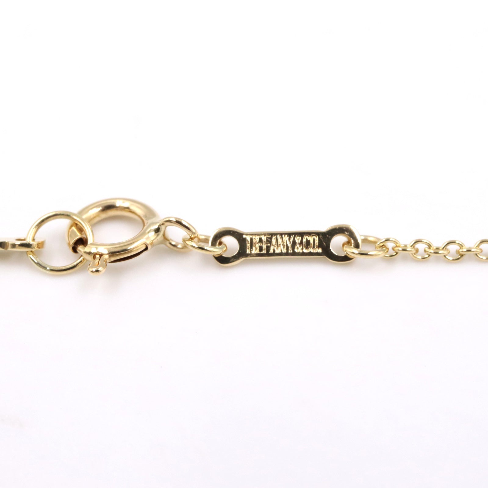 オープンハート ネックレス 5PD ネックレス K18YG ダイヤモンド イエローゴールド クリア ティファニー アクセサリー TIFFANY & Co.