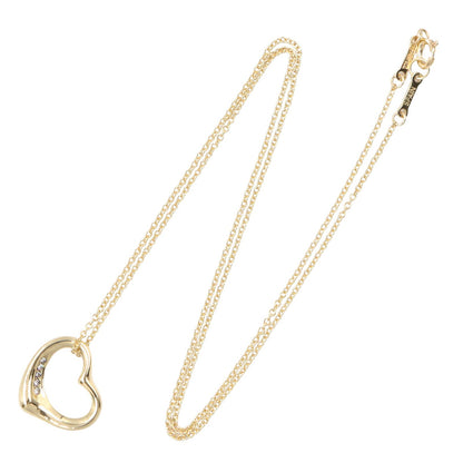 オープンハート ネックレス 5PD ネックレス K18YG ダイヤモンド イエローゴールド クリア ティファニー アクセサリー TIFFANY & Co.