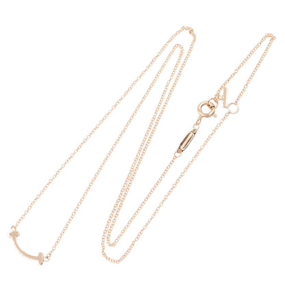 Tスマイル ミニ ネックレス ネックレス K18PG ピンクゴールド ティファニー アクセサリー TIFFANY & Co.