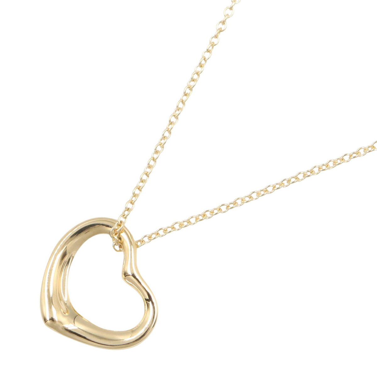 オープンハート ネックレス ネックレス K18YG イエローゴールド ティファニー アクセサリー TIFFANY & Co.