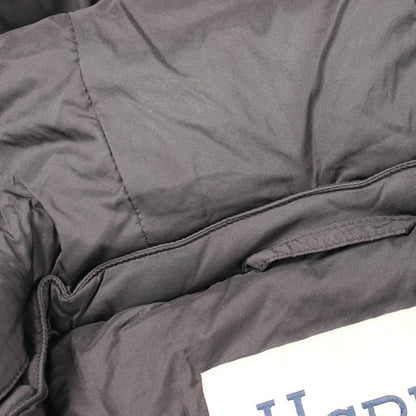 切替 ダウンコート ウール ナイロン ブラック ヘルノ アウター HERNO