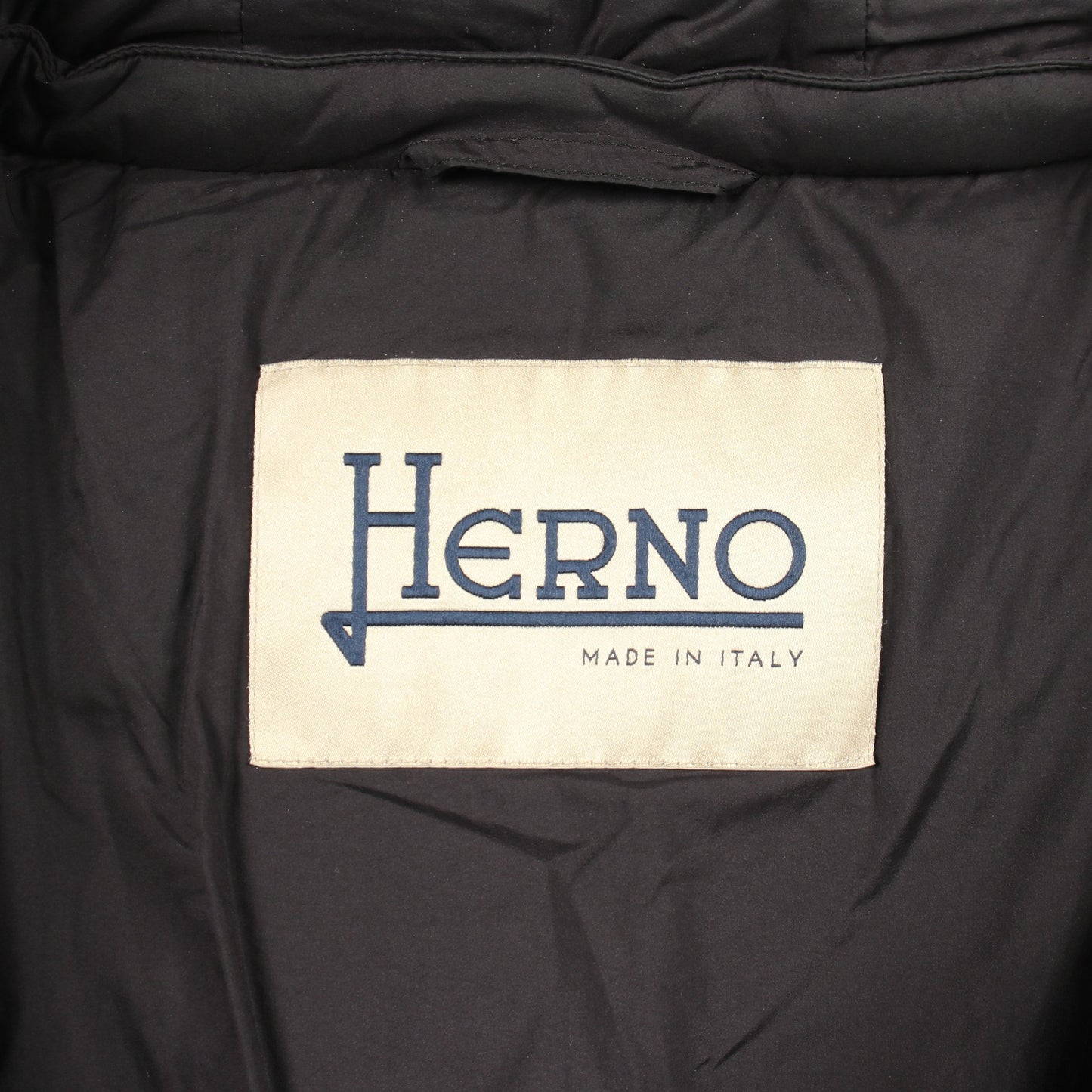 切替 ダウンコート ウール ナイロン ブラック ヘルノ アウター HERNO