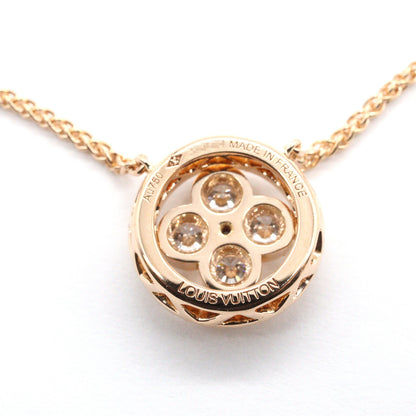 ダイヤ ネックレス ネックレス K18PG ダイヤモンド ピンクゴールド クリア ルイヴィトン アクセサリー LOUIS VUITTON
