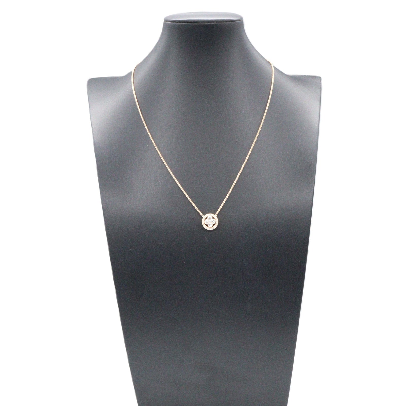 ダイヤ ネックレス ネックレス K18PG ダイヤモンド ピンクゴールド クリア ルイヴィトン アクセサリー LOUIS VUITTON