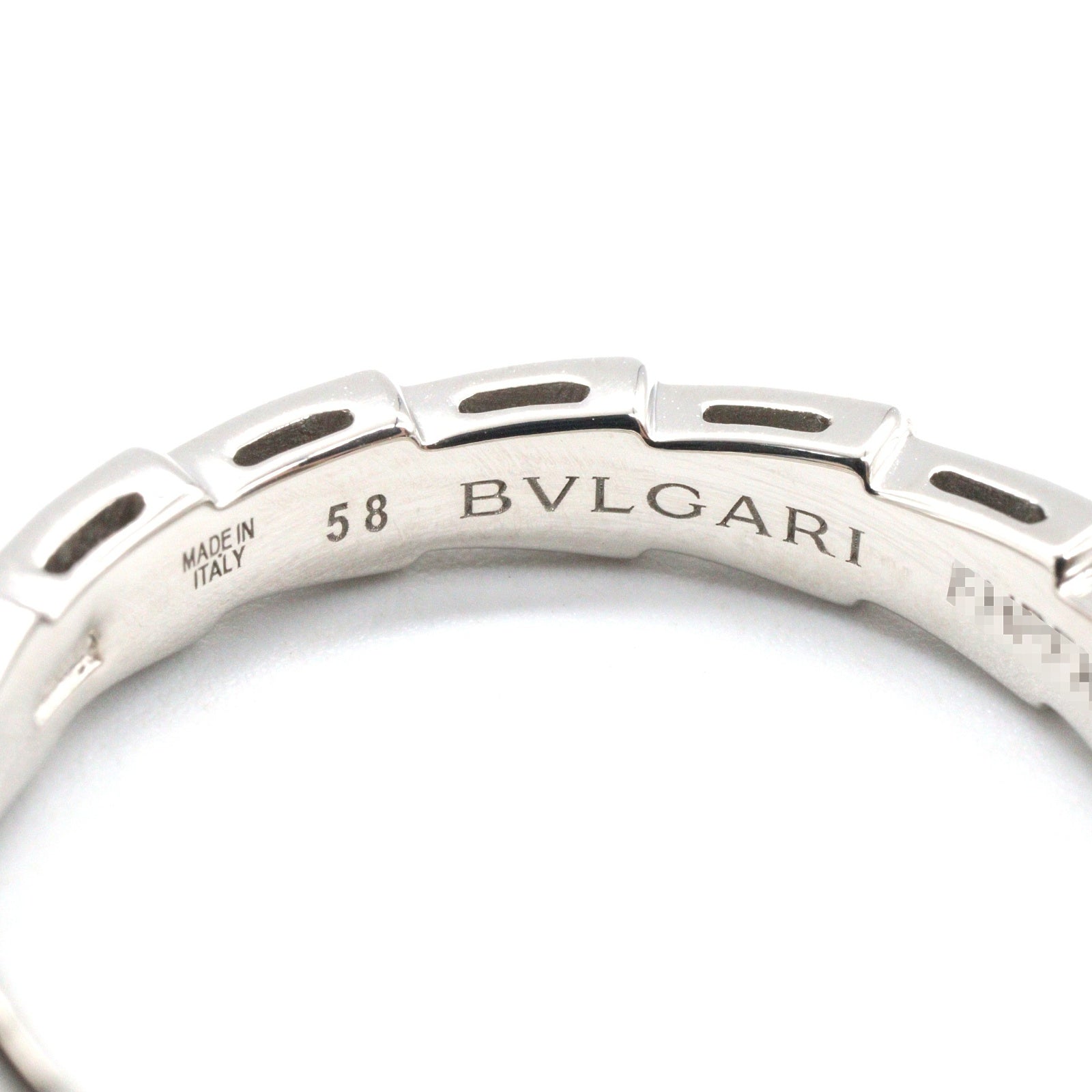 セルペンティ ヴァイパー リング リング 指輪 K18WG ホワイトゴールド ブルガリ アクセサリー BVLGARI