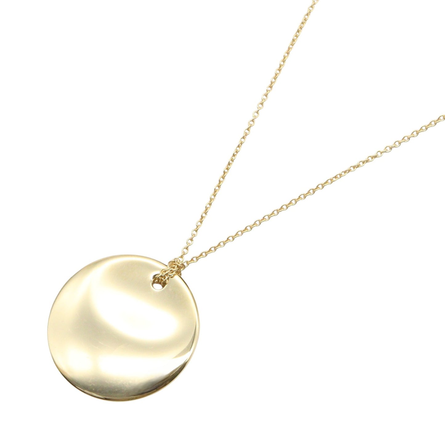ラウンド ネックレス ミディアム ネックレス K18YG イエローゴールド ティファニー アクセサリー TIFFANY & Co.