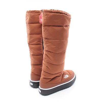 W BOOTIE CAMP X HI ダウン ロング ブーツ ナイロン ブラウン ザノースフェイス ホワイトレーベル シューズ THE NORTH FACE WHITE LABEL