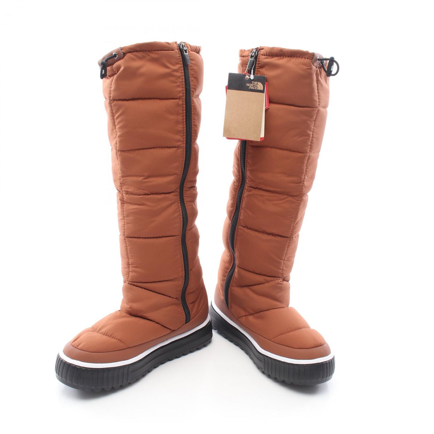 W BOOTIE CAMP X HI ダウン ロング ブーツ ナイロン ブラウン ザノースフェイス ホワイトレーベル シューズ THE NORTH FACE WHITE LABEL
