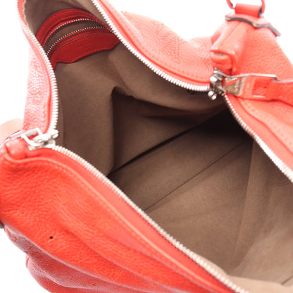 セレネMM マヒナ コライユ 2WAY ショルダーバッグ レザー オレンジレッド ダークブラウン ルイヴィトン バッグ LOUIS VUITTON