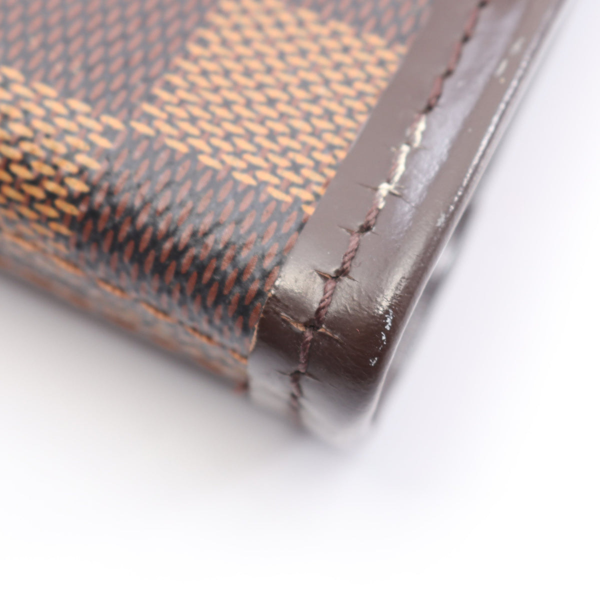 ネヴァーフルMM ダミエエベヌ スリーズ ショルダーバッグ トートバッグ PVC レザー ブラウン ルイヴィトン バッグ LOUIS VUITTON