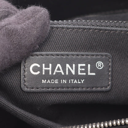 マトラッセ チェーンショルダーバッグ キャビアスキン ブラック シルバー金具 シャネル バッグ CHANEL