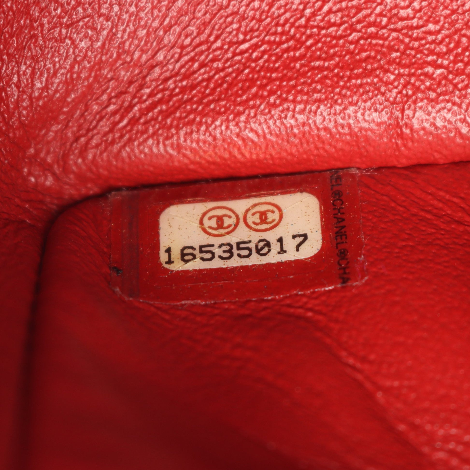 2.55 マトラッセ マドモアゼルチェーン Wチェーンショルダーバッグ エイジドカーフスキン レッド シルバー金具 シャネル バッグ CHANEL