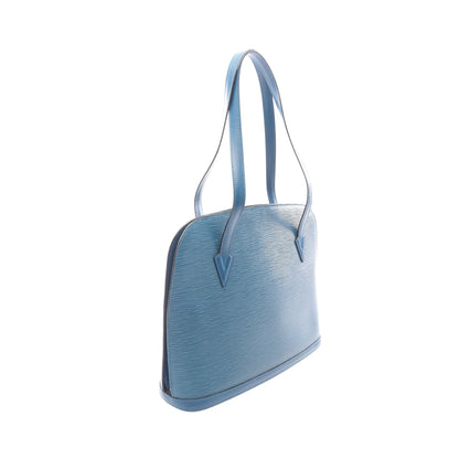 リュサック エピ トレドブルー ショルダーバッグ トートバッグ レザー ブルー ルイヴィトン バッグ LOUIS VUITTON