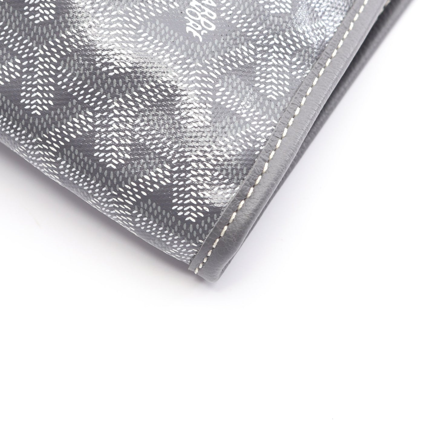 サンルイPM ハンドバッグ トートバッグ コーティングキャンバス レザー グレー ゴヤール バッグ GOYARD