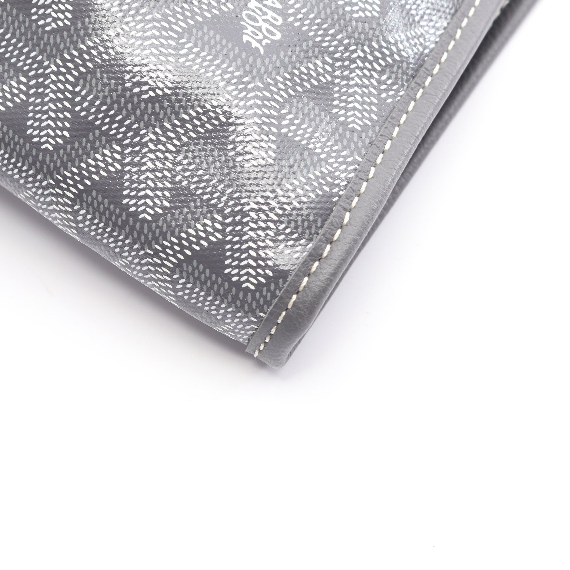 サンルイPM ハンドバッグ トートバッグ コーティングキャンバス レザー グレー ゴヤール バッグ GOYARD