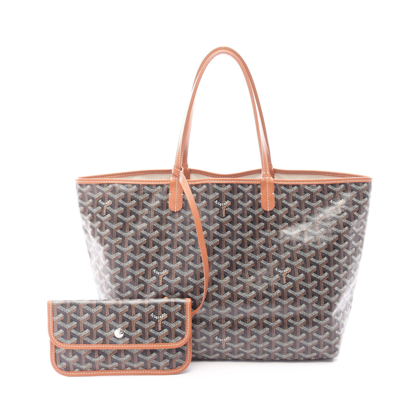サンルイPM ハンドバッグ トートバッグ コーティングキャンバス レザー ブラック ブラウン マルチカラー ゴヤール バッグ GOYARD