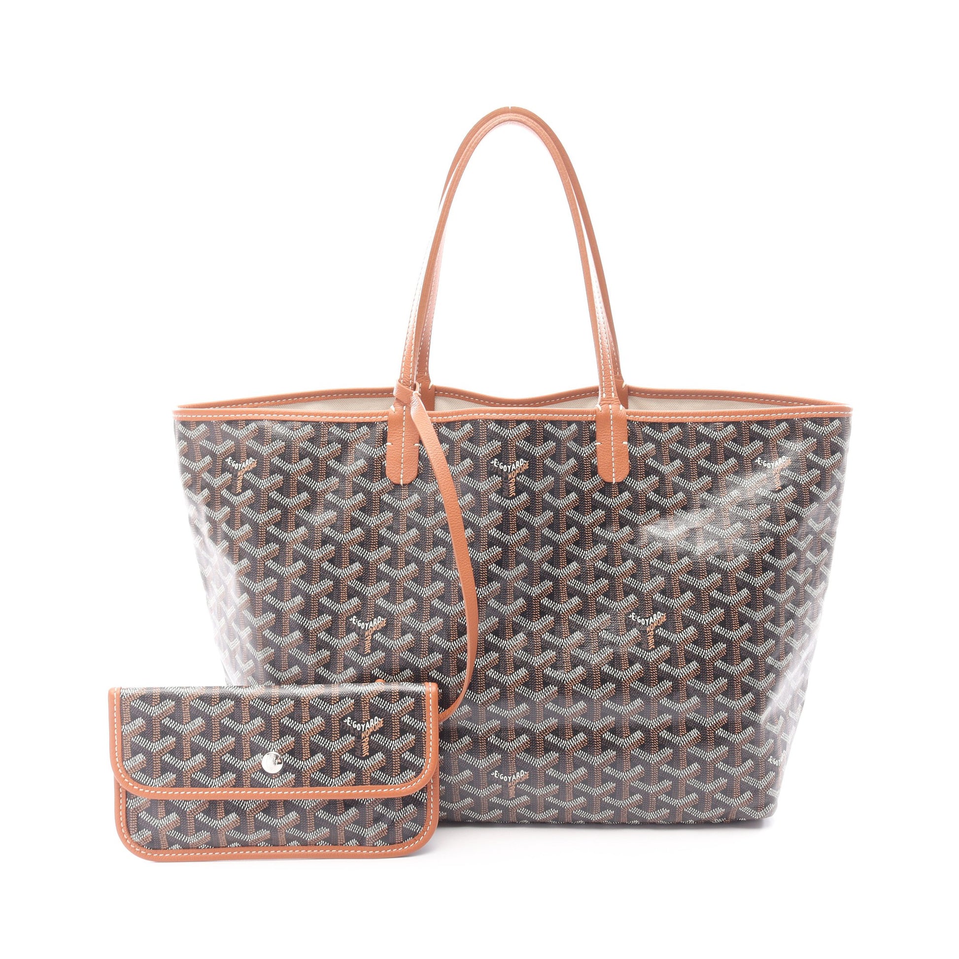 サンルイPM ハンドバッグ トートバッグ コーティングキャンバス レザー ブラック ブラウン マルチカラー ゴヤール バッグ GOYARD