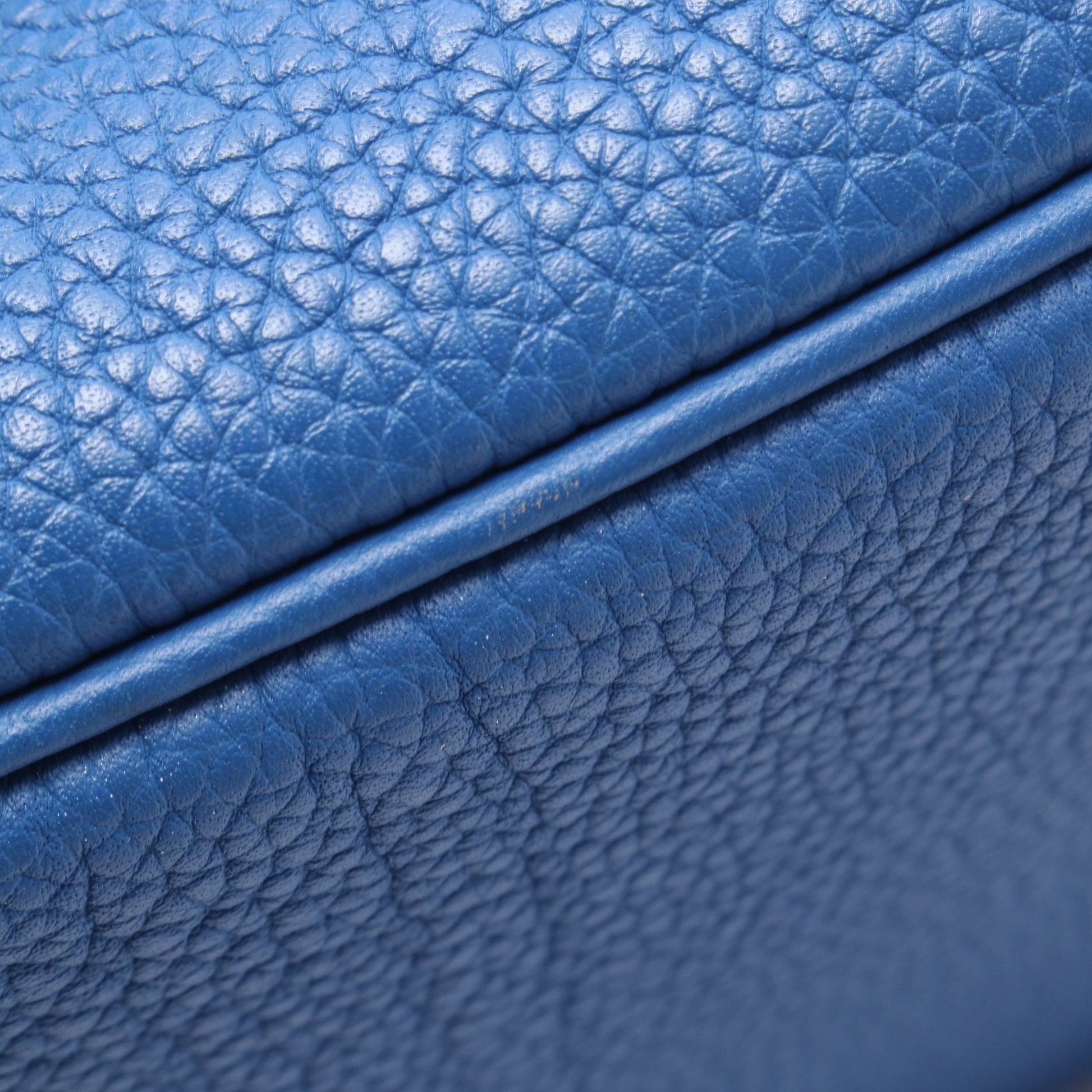 ピコタンロックMM ブルードガリス ハンドバッグ トリヨンクレマンス ブルー ゴールド金具 Z刻印 エルメス バッグ HERMES