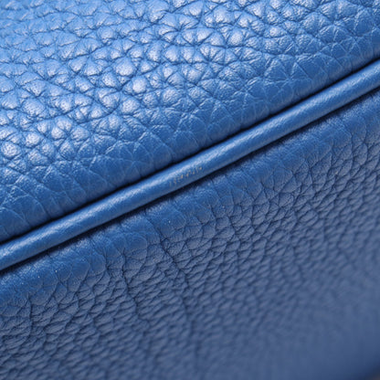 ピコタンロックMM ブルードガリス ハンドバッグ トリヨンクレマンス ブルー ゴールド金具 Z刻印 エルメス バッグ HERMES