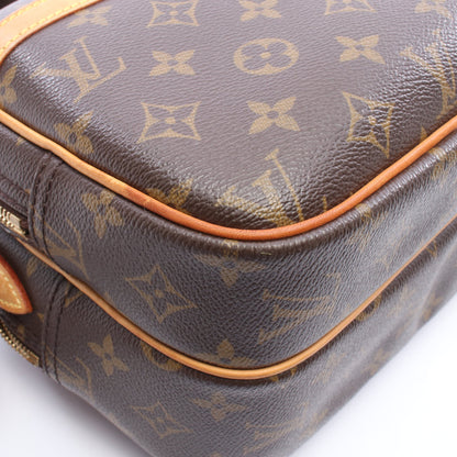 リポーターPM モノグラム ショルダーバッグ PVC レザー ブラウン ルイヴィトン バッグ LOUIS VUITTON