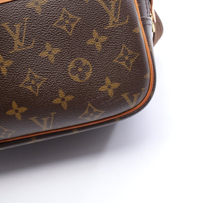 リポーターPM モノグラム ショルダーバッグ PVC レザー ブラウン ルイヴィトン バッグ LOUIS VUITTON