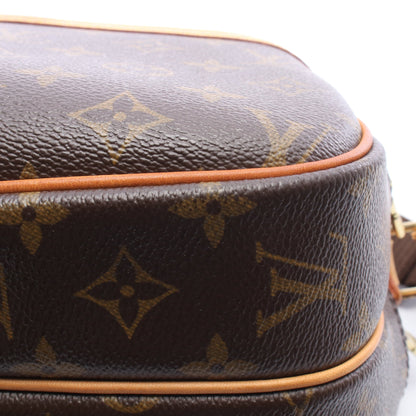 リポーターPM モノグラム ショルダーバッグ PVC レザー ブラウン ルイヴィトン バッグ LOUIS VUITTON