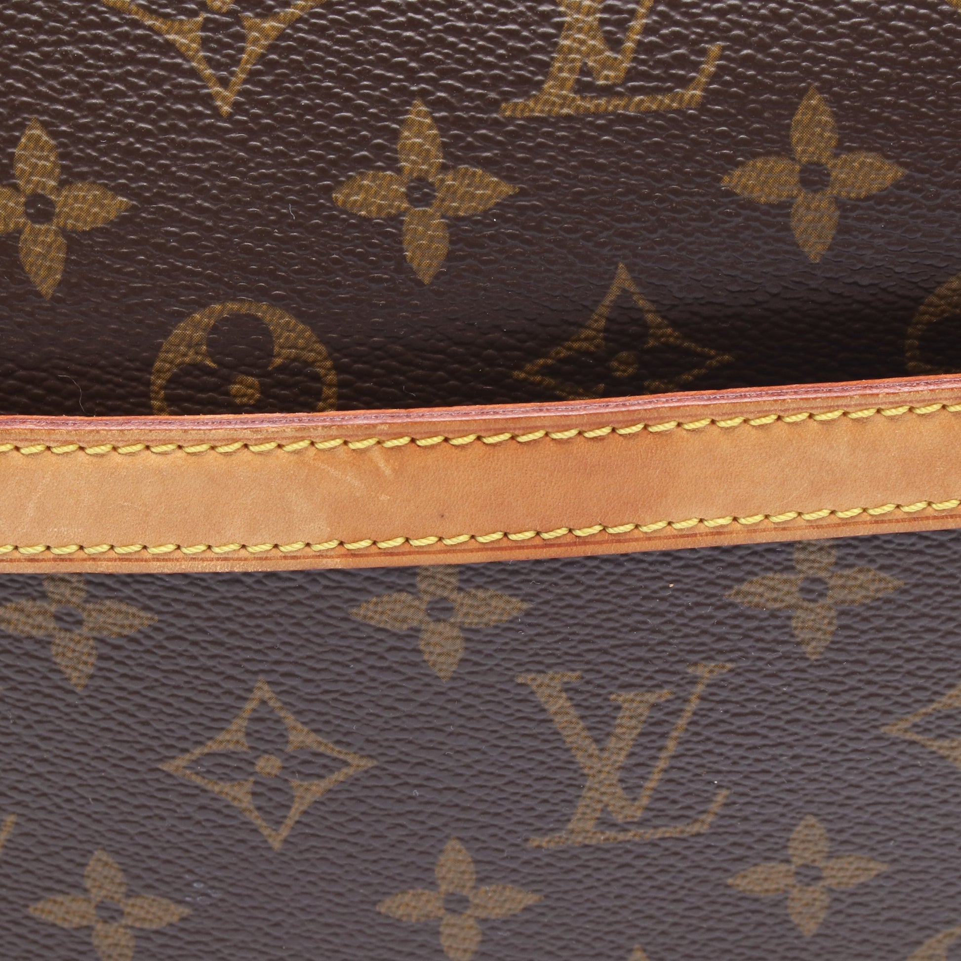 リポーターPM モノグラム ショルダーバッグ PVC レザー ブラウン ルイヴィトン バッグ LOUIS VUITTON