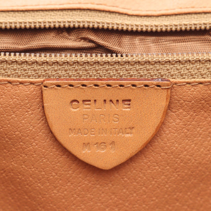 マカダム バックパック リュックサック PVC レザー ダークブラウン ブラウン セリーヌ バッグ CELINE