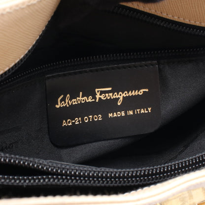 ガンチーニ ワンショルダーバッグ レザー ライトベージュ サルヴァトーレフェラガモ バッグ Salvatore Ferragamo